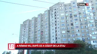 a ramas viu dupa ce a cazut de la etaj