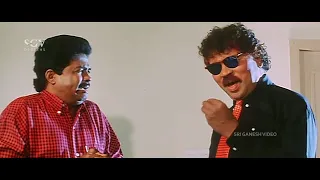 Tiger Prabhakar Reports to Commissioner Office | Shobhraj | Mysore Huli Kannada Movie Scene