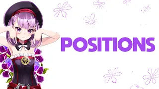 Nightcore - Positions (Lyrics)