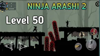 Ninja Arashi 2 Level 50 | Act 3 | Artifact Location | without dying
