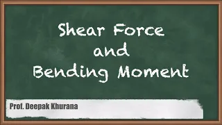 Understanding Shear Force And Bending Moment Concepts In GATE