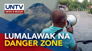 Mga residente sa loob ng 7-km danger zone ng Mayon, pinaghahanda na sa paglikas