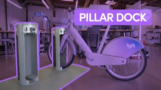 Meet Pillar, Lyft's new bike and scooter dock