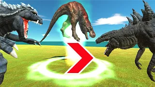 Evolution journey to become Zilla then fight Godzilla Ultima - Animal Revolt Battle Simulator [ARBS]
