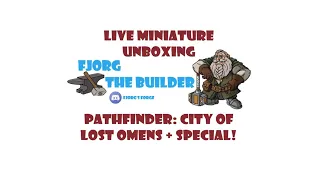 Pathfinder City of Lost Omens unboxing