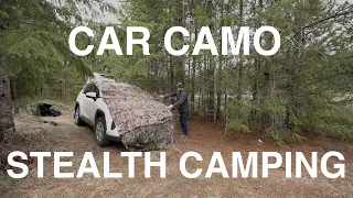 Car Camo Stealth Camping