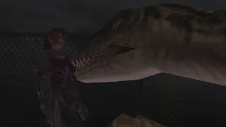 Dino Crisis: First encounter with the Velociraptor [ NullDC Emulator ] Dreamcast Version