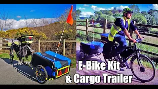 My Practical Bike Setup - E-Bike Kit & Cargo Bicycle Trailer - Overview