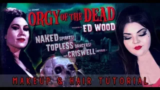 Playing Dress Up || Orgy of the Dead "The Black Ghoul" Makeup & Hair Tutorial