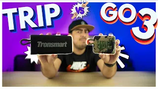 TRONSMART TRIP vs JBL GO 3 - O comparativo das CAIXAS DE SOM bluetooth MAIS BARATAS 🔥