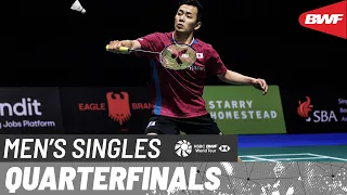 KFF Singapore Badminton Open 2024 | Kenta Nishimoto (JPN) vs. Chou Tien Chen (TPE) | QF