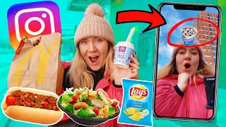 24 ЧАСА Маски из INSTAGRAM Решают ЧТО Я БУДУ ЕСТЬ! Челлендж!