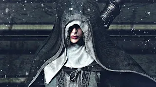 Dark Souls 3 - Sister Friede and Father Ariandel Boss Fight (4K 60FPS)