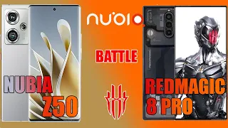 Nubia Z50 vs Red Magic 8 Pro