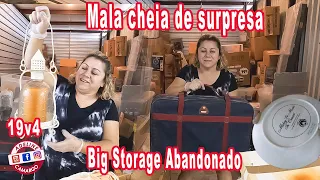 Big storage v4, encontrei uma mala recheada e varias coisas incrível | Adeline Camargo