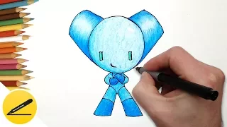 How to Draw a Robot (Robotboy) Step by Step - Drawing for Kids