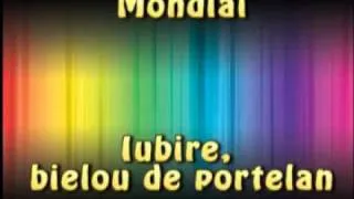 Mondial - Iubire, bibelou de portelan