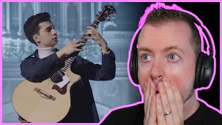 Guitarist reacts to MARCIN Moonlight Sonata" on one guitar