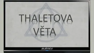 ZŠ - Thaletova věta - úvod + příklad