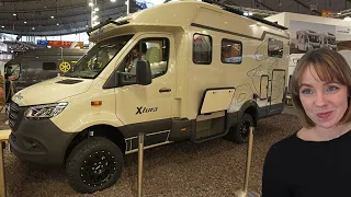 ❗CMT 2024 WOHNMOBIL PREISE FALLEN ! Eura Mobil Extura. 1. echter 4x4 Off-Road Luxus Campervan.