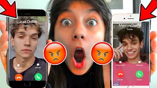 CALLING LUCAS AND MARCUS AT THE SAME TIME!! (THEY BROKE INTO MY HOUSE!!)