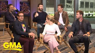 Cast of 'Avengers: Endgame' dish on the making of the film l GMA