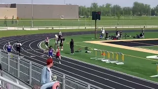 1st place 200m (another school record) - all city