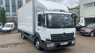 DG66JNJ - Mercedes-Benz Atego 7.5T Box Van with Tail Lift FOR SALE