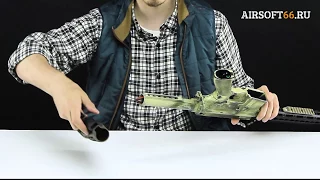 Приклад CAA SBS Skeleton style AR buttstock для M4 и АК с телескопическим прикладом