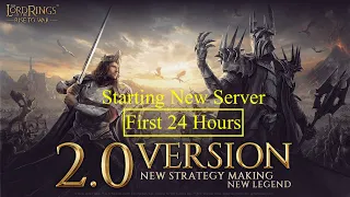 The First 24 Hours on New Server Playing VERSION 2.0 - Lotr: Rise to War