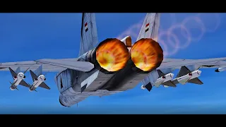 2 Iraqi MiG-25s vs U.S. 2 F-15Cs (Gulf War) | DCS World Reenactment