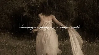 champagne problems - taylor swift (w/ raining sound🌧 – listen with headphones 🎧)