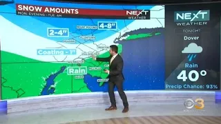 NEXT Weather: Winter storm to move through Delaware Valley