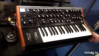 mmag ru: Musikmesse 2014 - Moog Sub 37 - аналоговый синтезатор