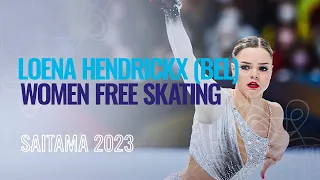 Loena HENDRICKX (BEL) | Women Free Skating | Saitama 2023 | #WorldFigure