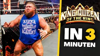 WWE King&Queen of the Ring in 3 Minuten | Dom & Otis verkacken! Titelwechsel! King & Queen gekrönt!