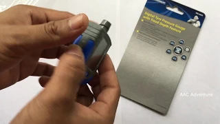 Michelin digital tyre pressure gauge unboxing and testing