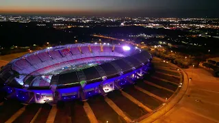 stadio San Nicola - preparativi Italia-Malta
