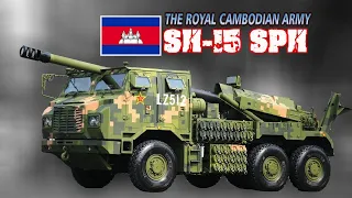 China-made SH1 155 mm SPH artillery system for Royal Cambodian Army!