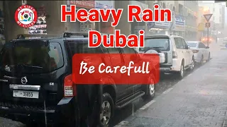 Heavy Rain In Dubai | Deira Dubai Flood | Be Safe and Drive Carefully #dubai #heavyrain #flood #rain