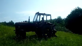 Zetor 6911 vitlanje klada