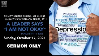 10/17/2021 | Trinity UCC Sermon Only | Rev. Dr. Otis Moss III