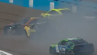 AUSTIN DILLON AUSTIN CINDRIC CRASH - 2024 SHRINERS CHILDRENS 500 NASCAR CUP SERIES AT PHOENIX