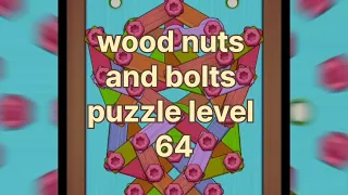 Wood nuts and bolts puzzle level 64 l Latest games 2024 #games #gaming #gameplay #puzzle
