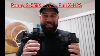 Fujifilm X-H2S vs. Panasonic S5iiX - Initial Impressions