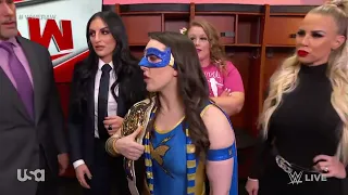 WWE RAW Womens Division Backstage Segment 8/11/21
