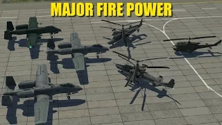 SAVAGE FIREPOWER During Convoy Ambush | Huey Ka-50 A-10 | DCS