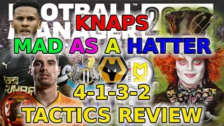 KNAPS MAD AS A HATTER 4-1-3-2 | PROMOTION TACTIC | 20.4.1.| FM20 TACTICS | FOOTBALL MANAGER 2020 |