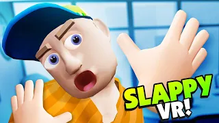 Slapping Annoying People in VR: Introducing Slappy Board!