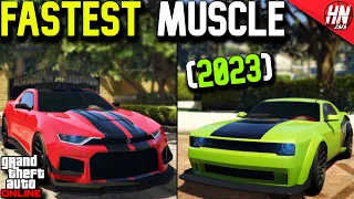 Top 10 Fastest Muscle Cars In GTA Online (2023)